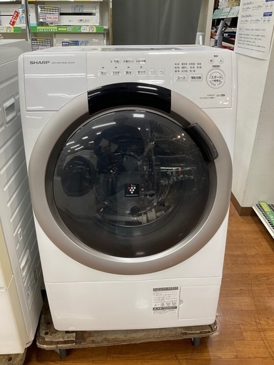 【トレジャーファクトリー中央林間店】SHARP ドラム式洗濯乾燥機 ES-S7H-CL 
