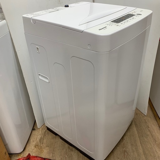 2025年製　ハイセンス　全自動洗濯機　4.5kg HW-K45E