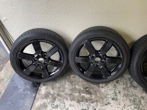 美品！ミニクーパー Ｆ５５　Ｆ56 等　MINI純正ペダルスポーク　17インチ4本タイヤホイールセット
