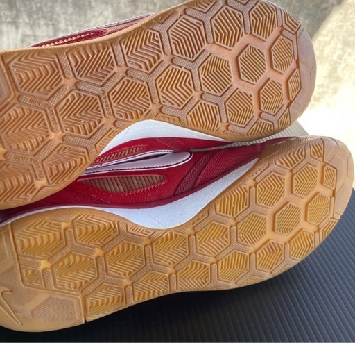 Nike Supreme レッドスニーカー