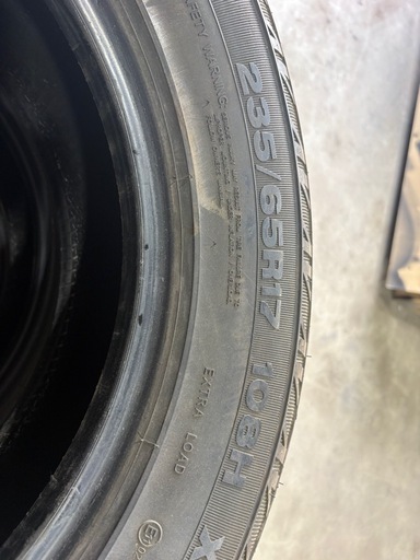 235/65R17 ATタイヤ