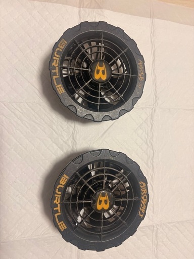 BURTLE AIRCRAFT 19V 22V空調服 ファン バッテリー セット