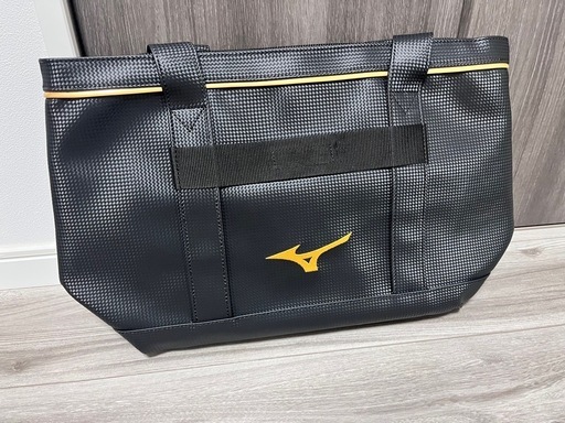 【新品・タグ付き】ミズノプロ トートバッグ ブラック×ゴールド 大容量