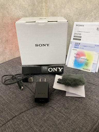 美品 SONY ZV-E10L 黒 VLOGCAM