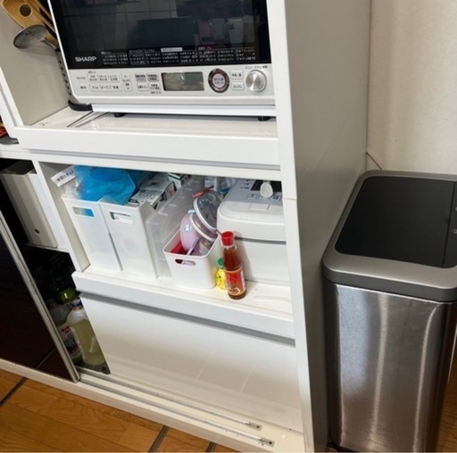 7月10日まで松田家具　スライドドア付き食器棚　マックス　高級家具