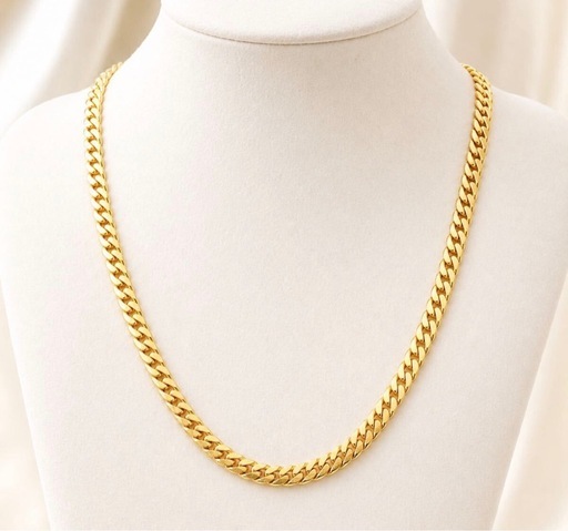 ネックレス 金 ゴールド 喜平 18KGF 18K カラット チェーン 長さ 50cm 幅 5mm 