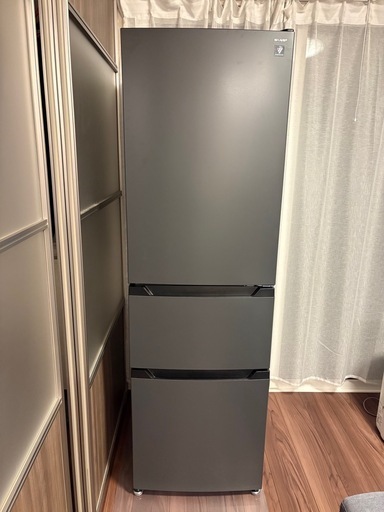 【2025年製・美品】SHARP 317L 冷蔵庫 SJ-PT32P-H 動作良好