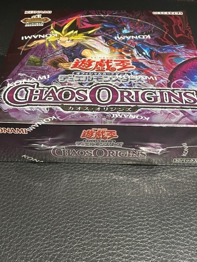 ラスト1点　遊戯王 CHAOS ORIGINS カオスオリジンズ 1BOX　シュリンク付き 