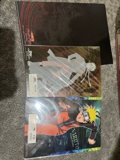 未開封☆NARUTO ナルト クリアファイル 下敷き (おりっさ) 松戸の 