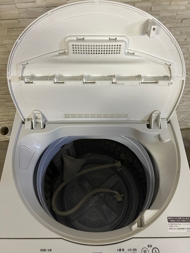 2021年製SHARP 自動洗濯機ES-GE6EJ-W