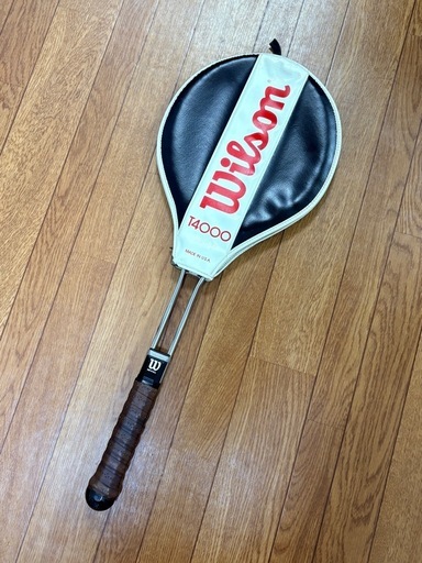 【昭和レトロ】Wilson ウィルソン T4000 テニスラケット ヴィンテージ
