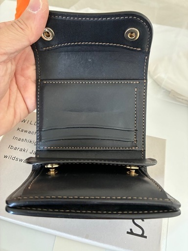 WILDSWANS ワイルドスワンズ 財布 ENO グリーン　コードバン