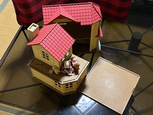 シルバニアファミリー 赤い屋根の大きなお家 大量オマケ付
