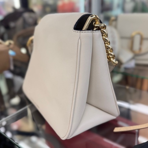 ☆ドリーム荒牧店☆MARC JACOBSレザー  ミニチェーン サッチェル 2wayバッグ オフホワイト
