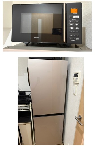 冷蔵庫・電子レンジセット