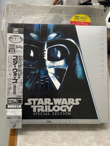 スター・ウォーズ 三部作 特別編 LDボックス 帯・外袋付き