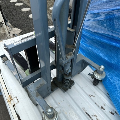 決まりました【動作良好・配送可】をくだ屋技研 (O.P.K)  パワーリフター 200kg 早揚り付 ハンドリフト