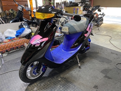 スーパーディオ ZX AF28 太軸 フルカスタムしたて 82cc (DTF) 羽生の