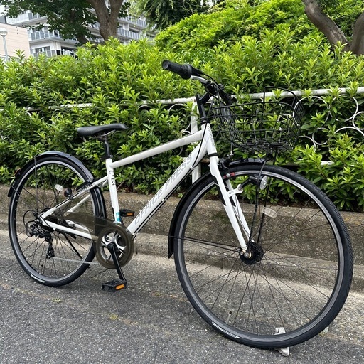 ★新品パーツ多数★整備済み★外装7段ギヤ★クロスバイク★