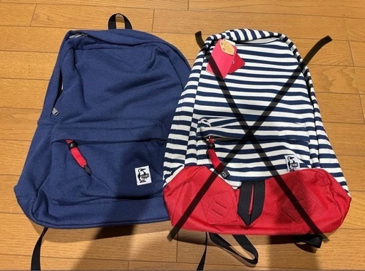 新品未使用?チャムス　リュック　バック　ネイビーのみ?