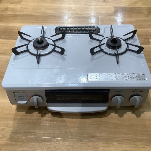 トレファク神戸南店】Rinnai LPガステーブル【取りに来られる方限定 【トレファク神戸南店】Rinnai 都市ガステーブル【取りに来られる方限定】