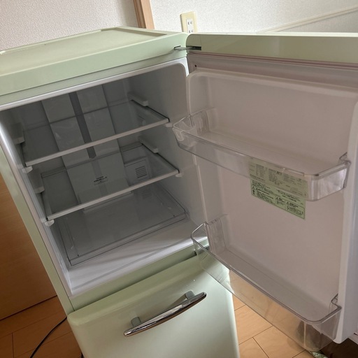 冷蔵庫 Eangle レトロ ANG-RE151-A1 (ぽてと) 勝川のキッチン家電