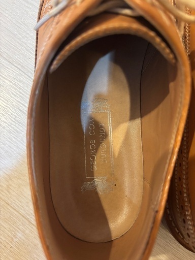 GEORGE COX BURGUNDY US6.5  　