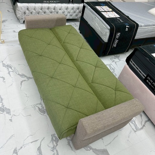 収納＆ベッドにもなる✨ソファベッドGreen中古