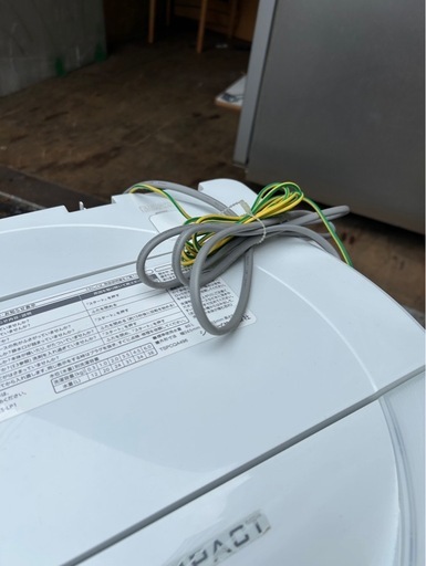 東京都のシャープ 全自動洗濯機 家電の中古が安い！激安で譲ります 6/29 配送　SHARP 全自動洗濯機 ES-GE6C 6.0kg  2019年製