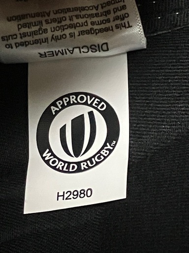 【新品未使用】　ラグビー ヘッドギア IMPACT V2 Premium Vented スプラッター L 収納袋付き