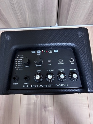 値下げ　【美品・不具合なし】Fender Mustang Mini ギターアンプ