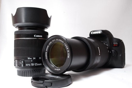 Canon EOS Kiss X10i ダブルズームキット Wi-Fi転送 すぐ使える (ゆき