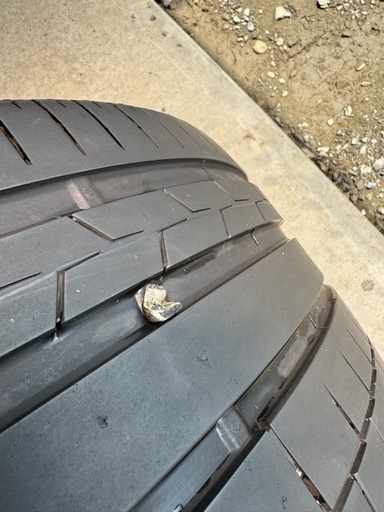 コンチネンタルスポーツ6   275 30 ZR20 パンク修理あり