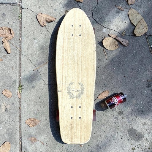 HEAVEN SKATEBOARD モザイク クルーザー スケートボード28×8 (♧ライム