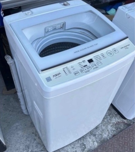 お取引終了　2021年式 7kg 洗濯機 (AQUA AQW-V7E)