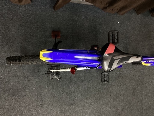 NO：18     子供自転車24インチ　BRIDGESTONE ブリヂストン　MFF2.0 6段変速付き青