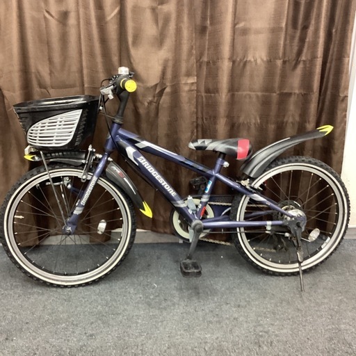 NO：５００    子供自転車20インチ　BRIDGESTONE ブリヂストン　MFF2.0 6段変速付き青 