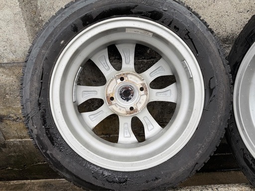 155/65R14 スタッドレスタイヤ アルミホイル