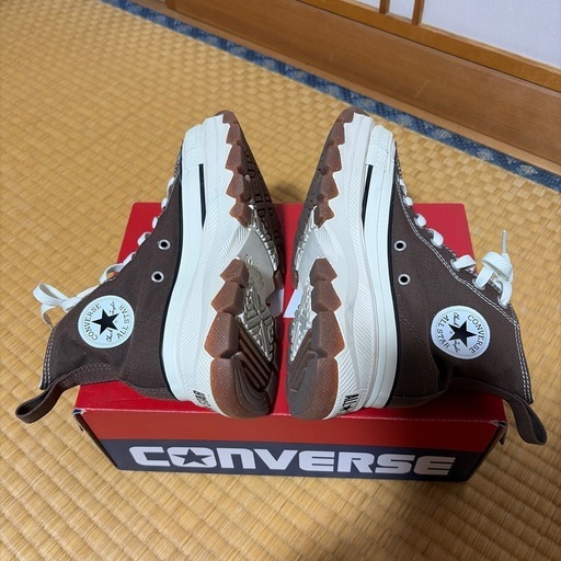 コンバース オールスター トレックウェーブ HI ブラウン 22.5cm