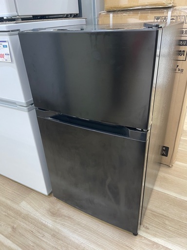 吉井電気 90L冷凍冷蔵庫【リサイクルフカツ岡崎倉庫店】251207SM-9 IRIS OHYAMA 87L 冷凍冷蔵庫:2024年製 【リサイクルフカツ碧南店