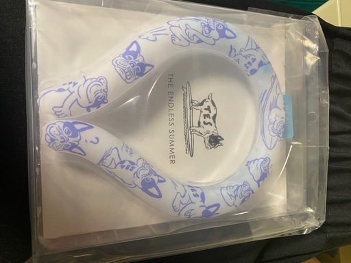 TES   エンドレスサマー　　　クールネックリング　　　青系