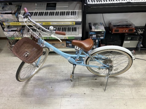 子供用自転車　サカイサイクル　22インチ　ブルー