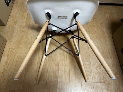 ハーマンミラー正規品 2016年製 Made in USA イームズ DSW ホワイト