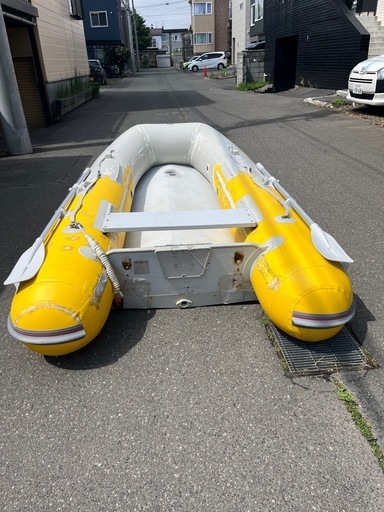 ジャンク扱品　アキレスゴムボート　