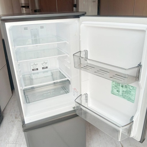B6k4w8 送料設置無料　三菱　2ドア冷蔵庫　146L