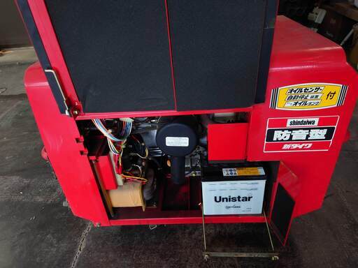 中古品  新ダイワ エンジン発電機兼用溶接機  EGW145M