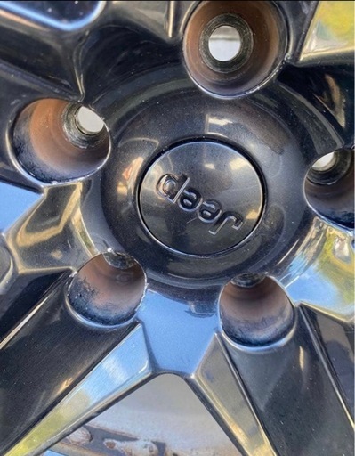 Jeep ブラックホイールタイヤセット 20インチ