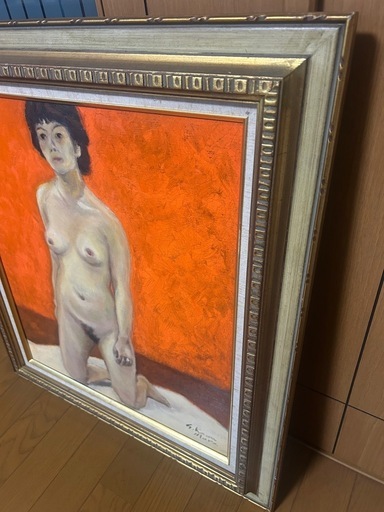 絵画　川村惣次郎　「裸婦」　Ｆ１０