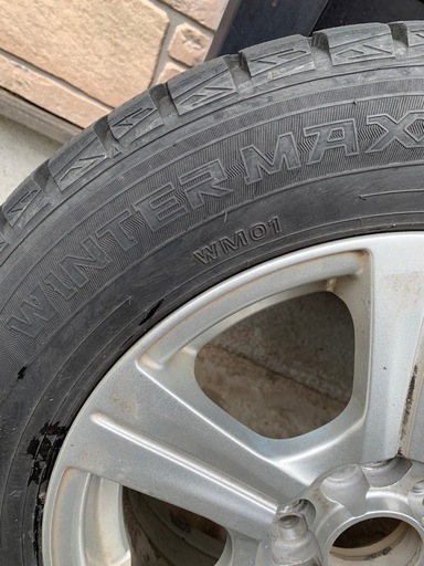 185/65r15 スタッドレスタイヤ　4本ホイールセット　
