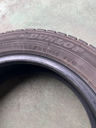2023年製ダンロップウィンターマックスWM02 155/65R14 4本セット